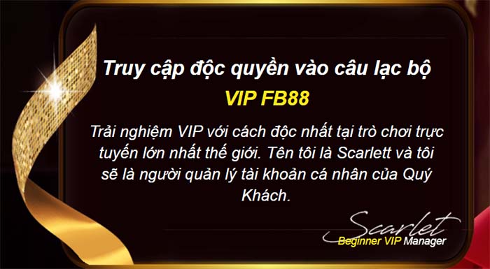 Cấp bậc vip tại Fb88 Cấp bậc vip tại Fb88
