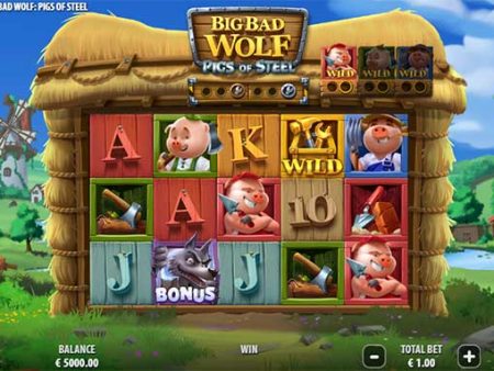 Tìm hiểu cách chơi Big Bad Wolf: Pigs of Steel tại FB88